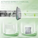 Natural Shoe Odor Eliminators, 6 Pack Charcoal Bags