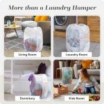 Collapsible Mesh Pop Up Laundry Hamper - 2-Pack
