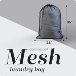 Extra Large Mesh Laundry Bag with Drawstring Closure
