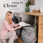 Extra Large Mesh Laundry Bag with Drawstring Closure