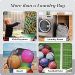 Extra Large Mesh Laundry Bag with Drawstring Closure
