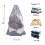 DuomiW Heavy Duty Mesh Laundry Bags - 2 Pack