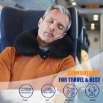 SAIREIDER 100% Pure Memory Foam Travel Pillow