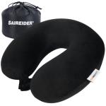 SAIREIDER 100% Memory Foam Travel Neck Pillow