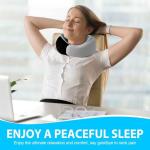Memory Foam Travel Neck Pillow with 360° Support