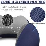 MLVOC Memory Foam Travel Pillow Set - Blue