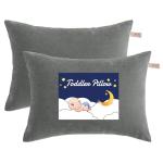 Soft Travel Pillows for Toddlers - Dark Grey