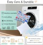 ZPECC Organic Cotton Toddler Travel Pillows 2 Pack