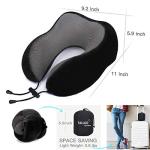 Memory Foam Travel Neck Pillow for Sleeping