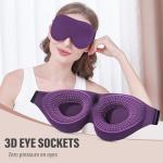 YIVIEW 3D Light Blocking Sleep Mask for Side Sleepers