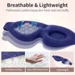 Luxury 3D Sleep Mask for Travelers – Blue