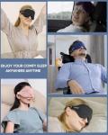 MZOO 3D Luxury Sleep Eye Mask for Travelers