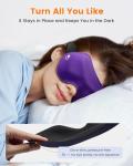 3 Pack Blackout 3D Eye Masks for Sleeping