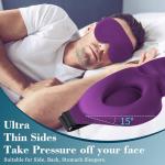 3D Contoured Sleep Mask for Side Sleepers