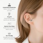 Softvox Reusable Ear Plugs for Sleep and Travel