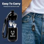 Softvox Reusable Ear Plugs for Sleep and Travel