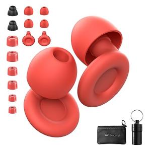 High Fidelity Ear Plugs for Travel and Sleep