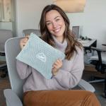 Ultra-Soft Travel Blanket with Bag and Clip