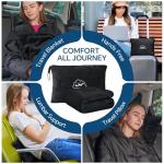 Ultra-Soft Travel Blanket with Luggage Sleeve