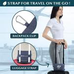 Compact Travel Blanket with Pillow and Clip