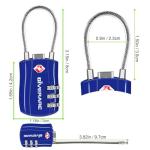 GIVERARE TSA Approved Luggage Locks - 2 Pack