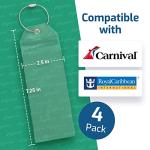 Highwind 4-Pack Cruise Luggage Tag Holders