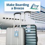 Highwind 4-Pack Cruise Luggage Tag Holders