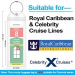 Cruise Luggage Tag Holder Set for Royal Caribbean