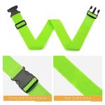 BILIONE 4 Pack TSA Approved Luggage Straps