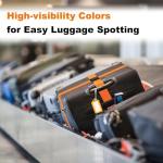 Luggage Straps and Tags Set - 8 Pack