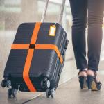 Luggage Straps and Tags Set - 8 Pack