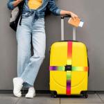 Gutsdoor Colorful Adjustable Luggage Straps (2 Pack)