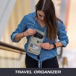 Lewis N. Clark RFID Blocking Neck Wallet and Passport Holder