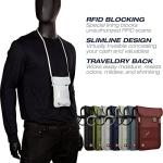 Lewis N. Clark RFID Blocking Neck Wallet and Passport Holder