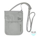 Travelon RFID Blocking Neck Pouch Wallet, Gray