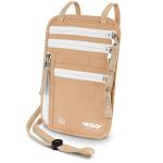 HERO RFID Blocking Neck Wallet and Passport Holder