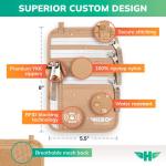 HERO RFID Blocking Neck Wallet and Passport Holder