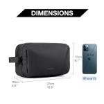 BAGSMART Water-Resistant Toiletry Bag for Men