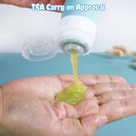 Glamfields TSA Approved Leak-Proof Travel Toiletry Bottles