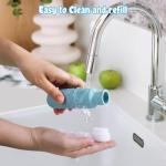 Glamfields TSA Approved Leak-Proof Travel Toiletry Bottles