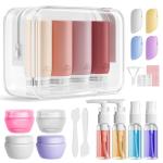 Muslish 21 Pack Leak-Proof Travel Bottles Set