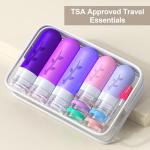 19 Pack TSA Approved Travel Bottles for Toiletries