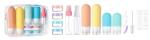 DEPOZA 16-Pack TSA Approved Travel Toiletry Bottles