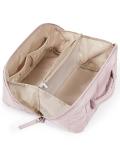 BAGSMART Water-Resistant Travel Makeup Bag - Pink