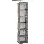 Amazon Basics 6-Tier Hanging Closet Organizer, Grey