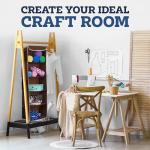 ZOBER 5-Shelf Hanging Closet Organizer for Home