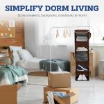 ZOBER 5-Shelf Hanging Closet Organizer for Home