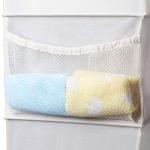 MAX Houser Beige Hanging Closet Organizer with Pockets