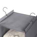 MAX Houser 4-Shelf Hanging Closet Organizer - Grey