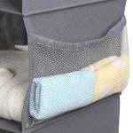 MAX Houser 4-Shelf Hanging Closet Organizer - Grey